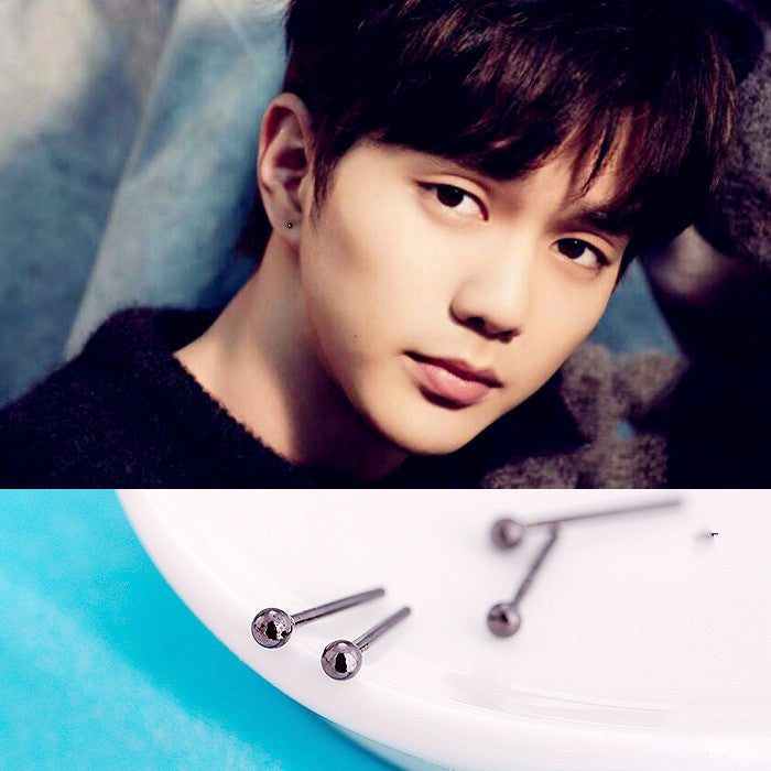 Earrings Sterling Silver for men