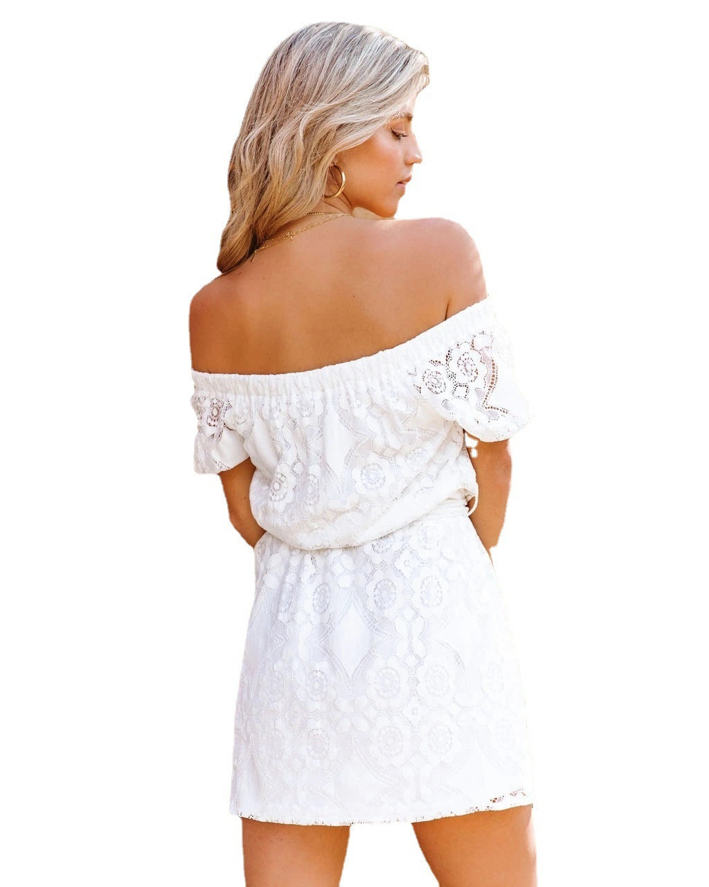 Robe d'été en dentelle- Lace summer dress