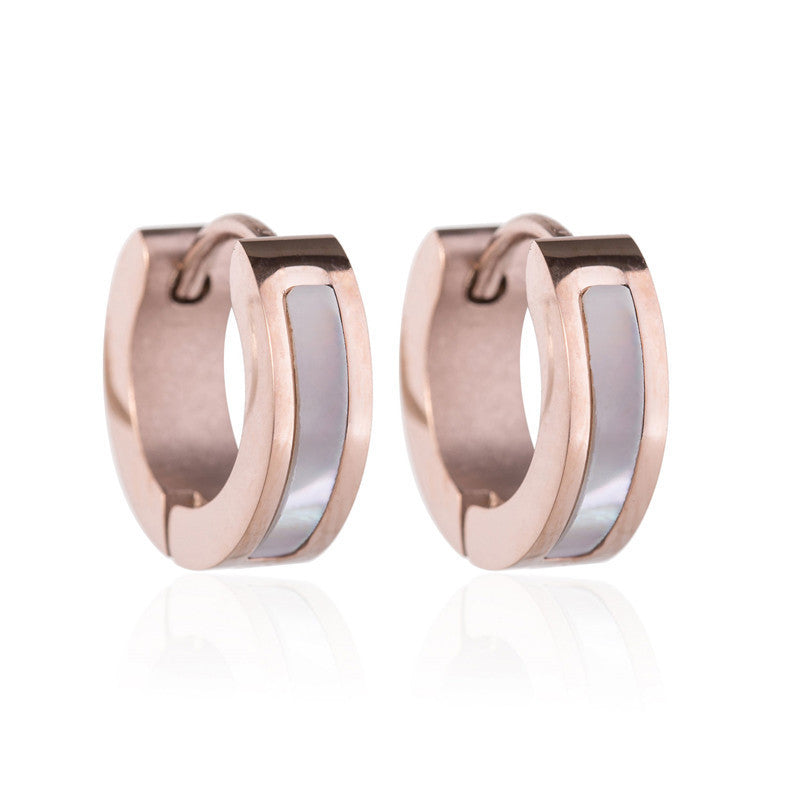 Earrings Black Eound