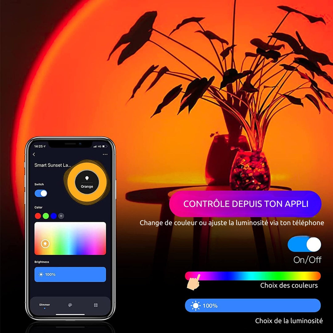 Lampe coucher de soleil- Soléa