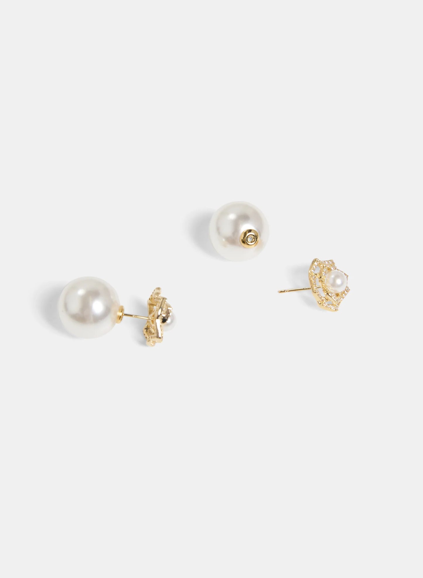 Boucles d'oreilles en fleur