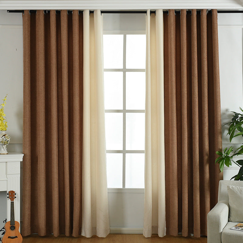 Rideau haute ombrage pour salon et chambre