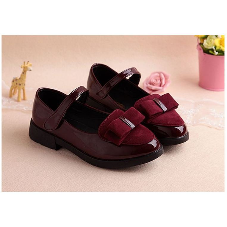 Chaussures en cuir pour enfants- Shoes school leather for kids- baby girl