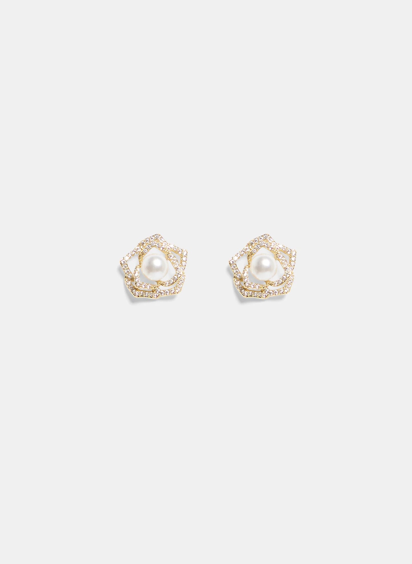 Boucles d'oreilles en fleur