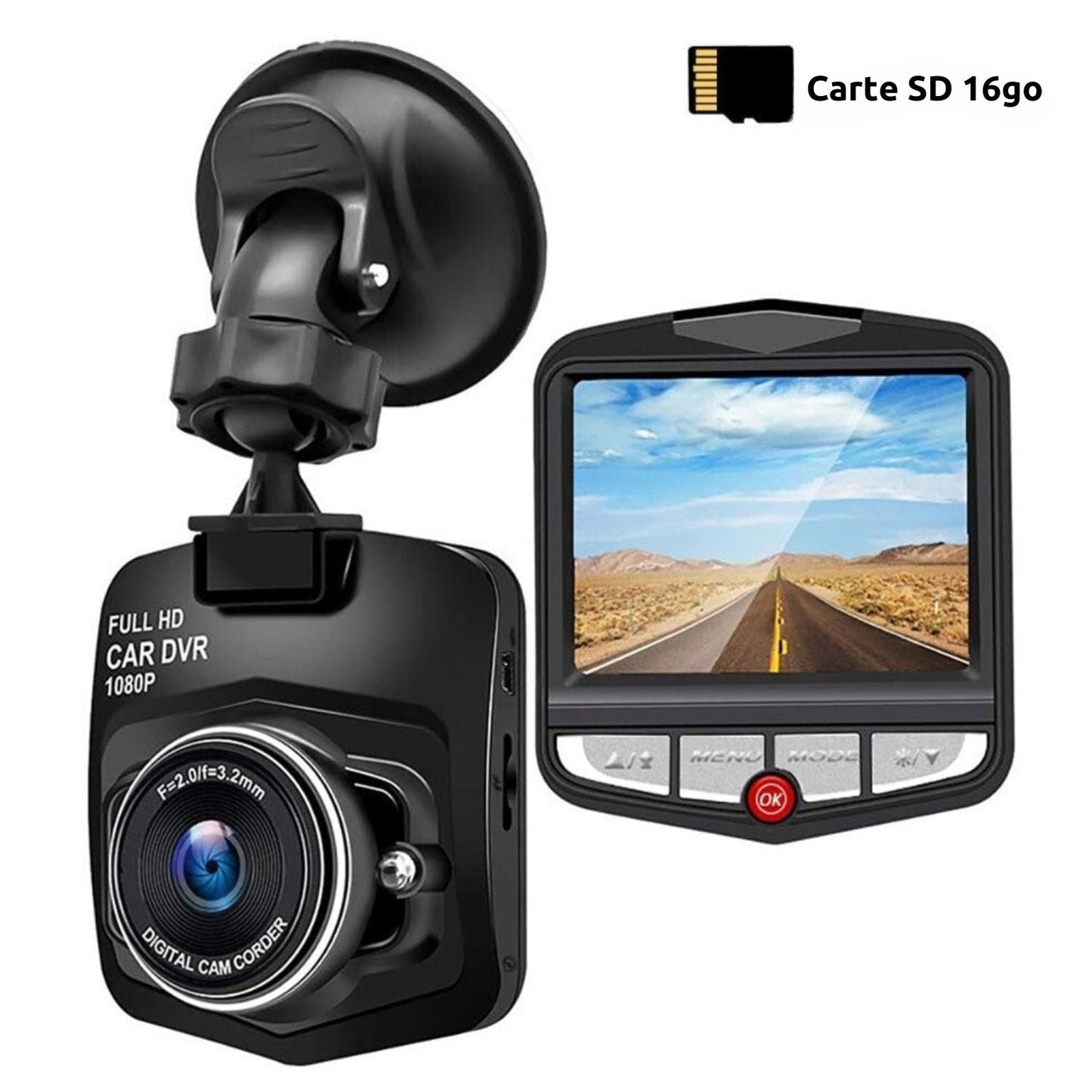 Caméra pour voiture- DriveGuard HD