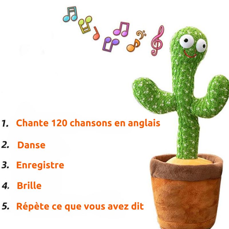 Cactus Dansant et Amusant- Jouet