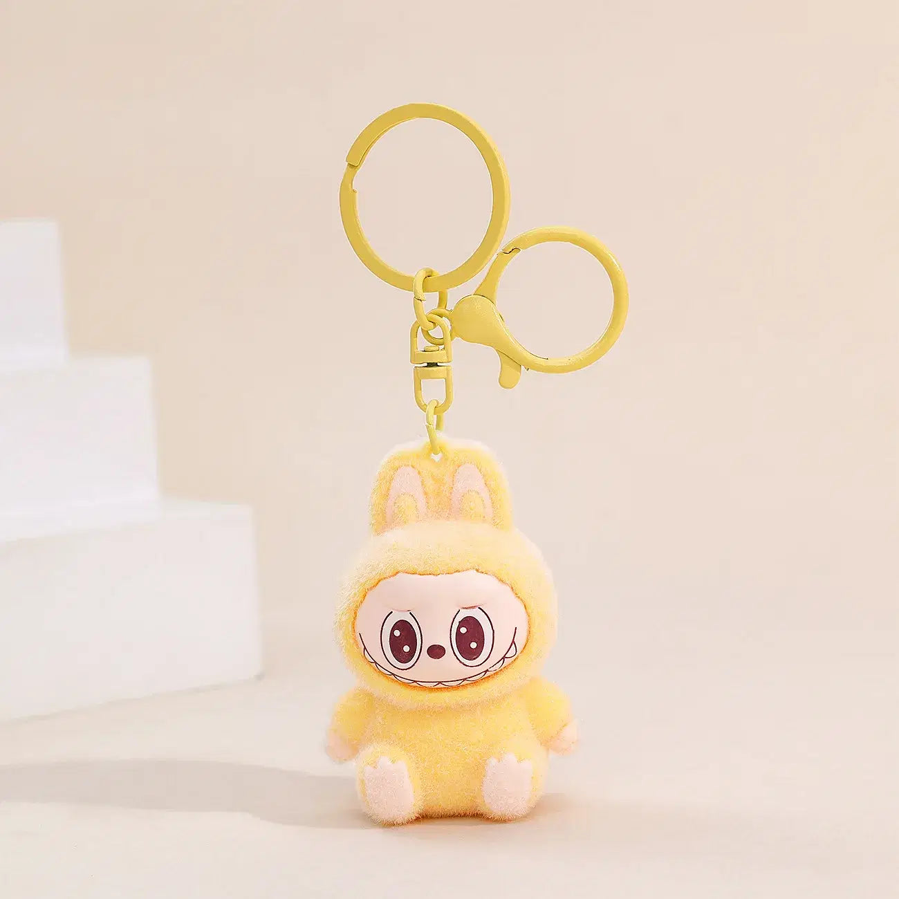 Labubu Phone Chain Hanging Rope Keychain Backpack Pendant Shoulder Bag Ornament- Multicolor