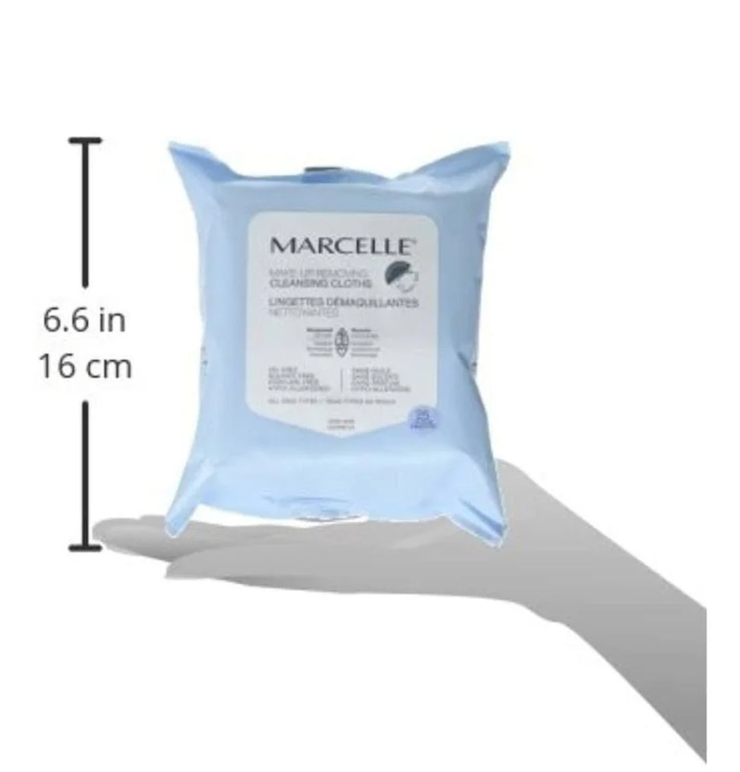 Limgettes démaquillantes nettoyantes- Make-up removing Cleansing Cloths- Marcelle