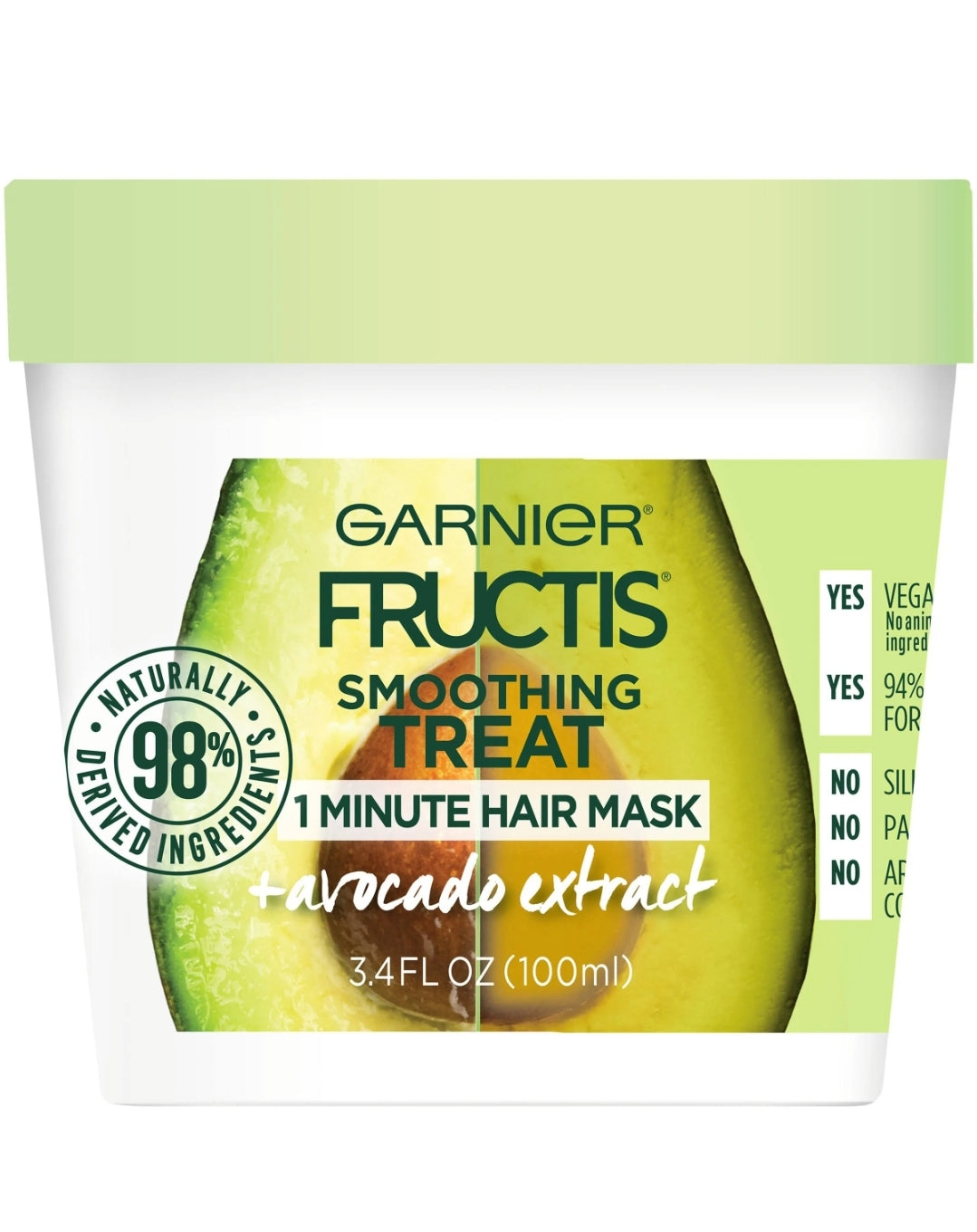 Soin lissant à l'extrait d'avocat- Smoothing treat Avocado Extract - Garnier Fructis