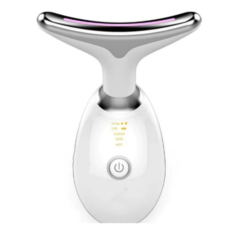 Appareil de massage thermique EMS pour le cou, lifting et raffermissement, micro-courant électrique, anti-rides