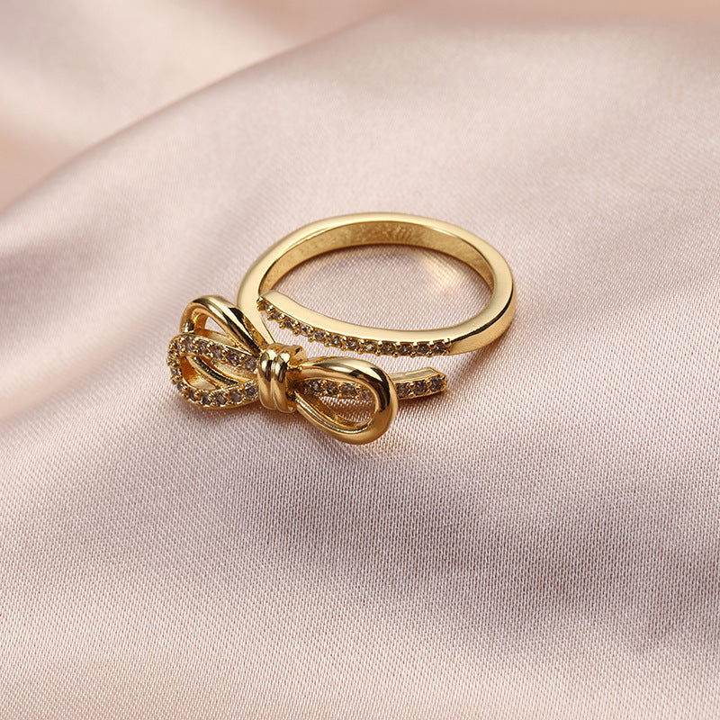 Fashion knot ring