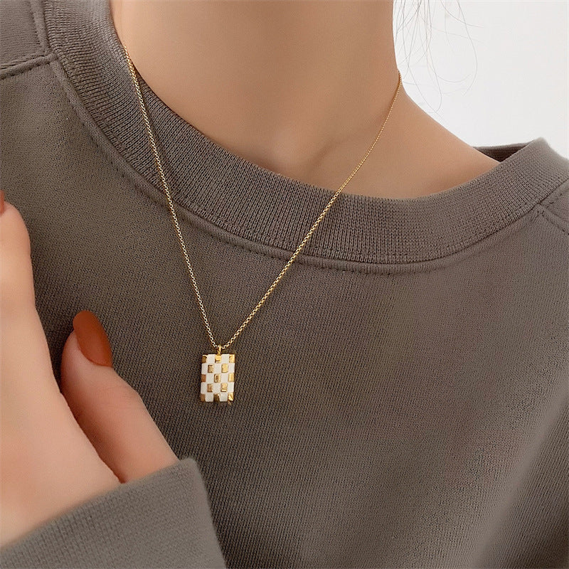 Plated 18k Gold Clavicle Chain Stylish Personality