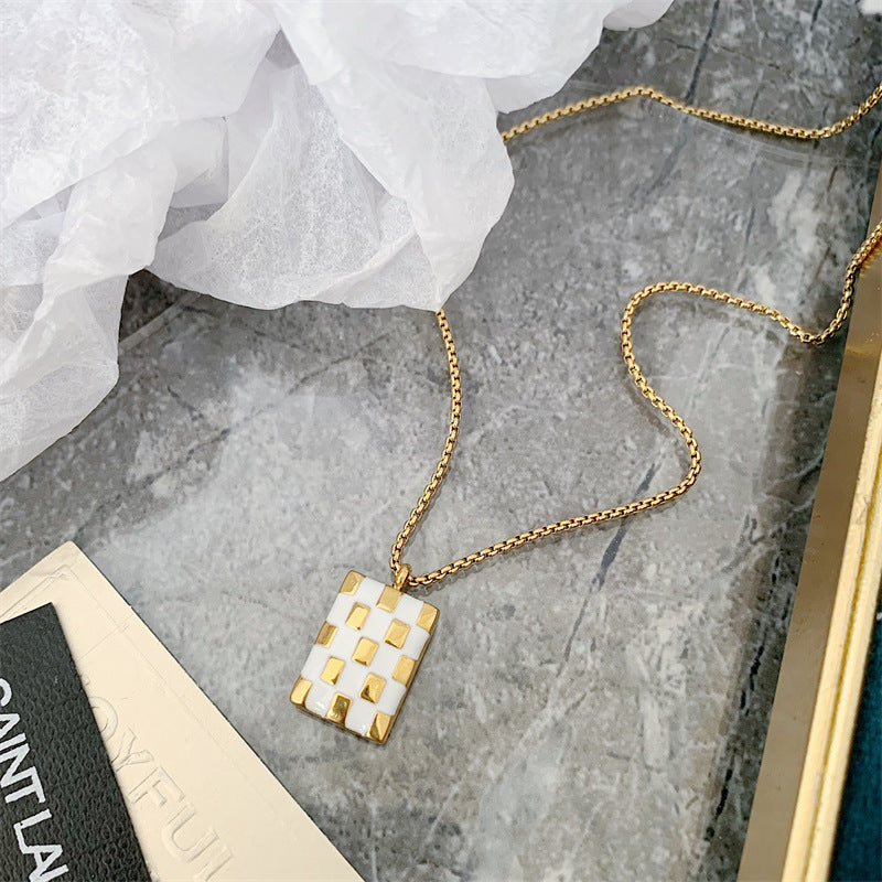 Plated 18k Gold Clavicle Chain Stylish Personality
