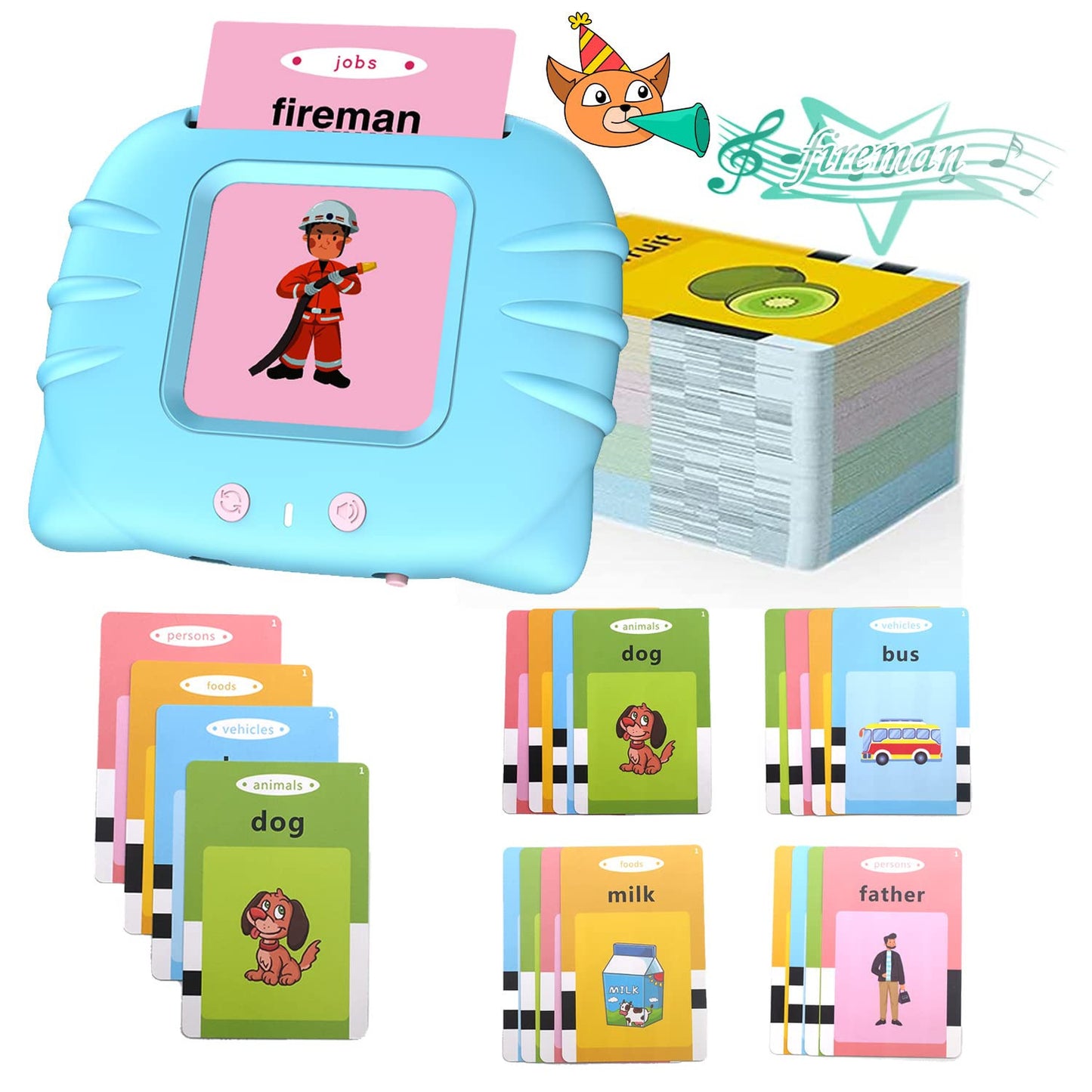 Cartes intelligentes pour l'éducation précoce des enfants- anglais français