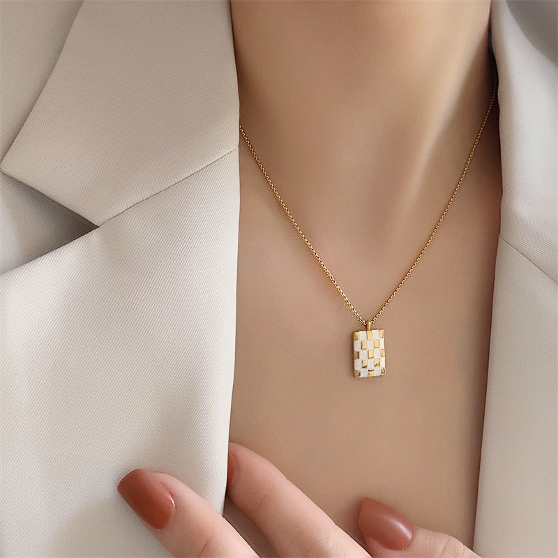 Plated 18k Gold Clavicle Chain Stylish Personality