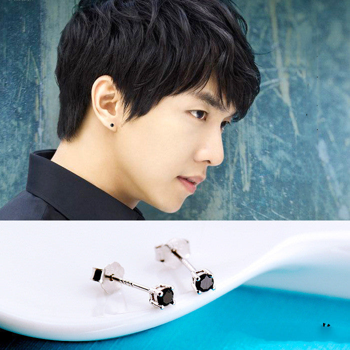 Earrings Sterling Silver for men