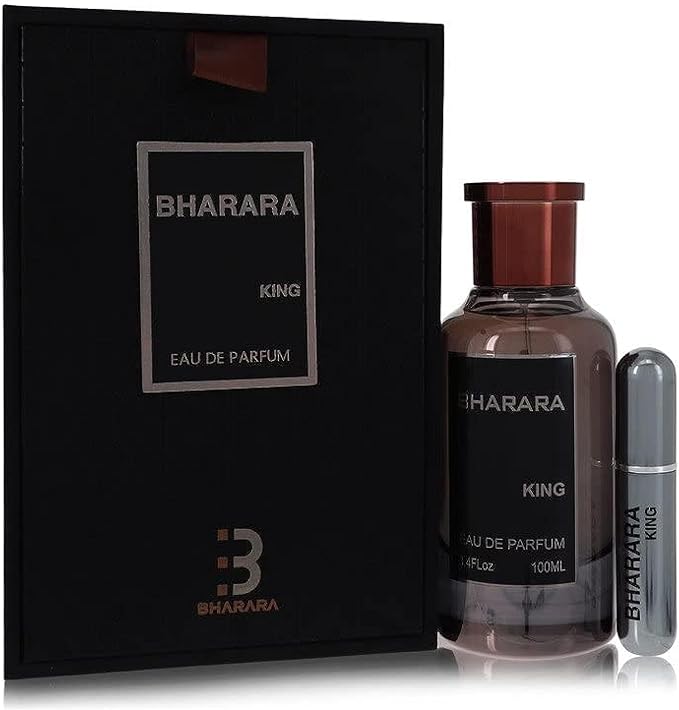 Bharara Beauty Eau De Parfum Spray + Refillable Travel Spray 3.4 oz- Bharara King (Men)