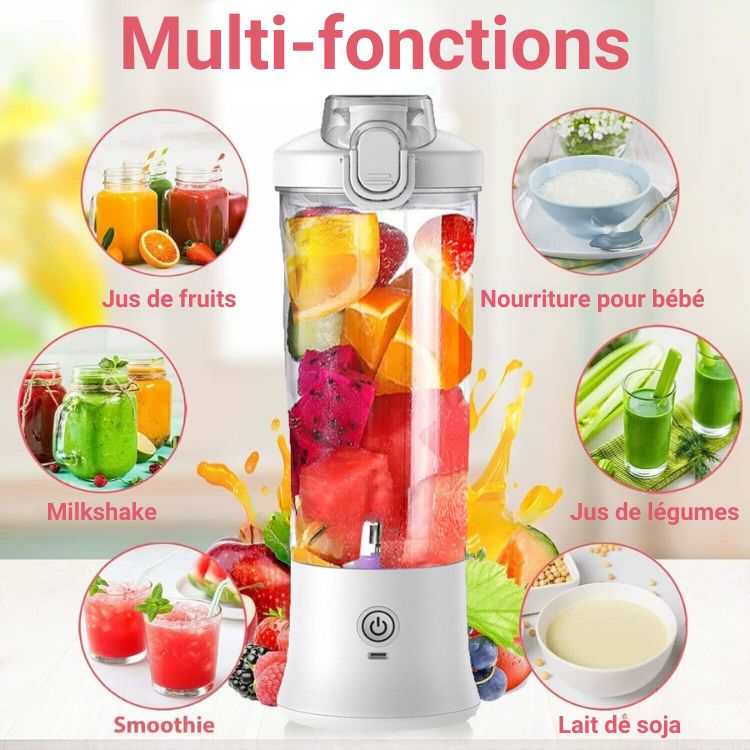 Le mixeur portatif pour smoothies et shakes- VitaFusion