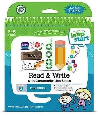 LeapFrog LeapStart Pre-Kindergarten Activity Book: Read & Write Communication Skills (English Version)