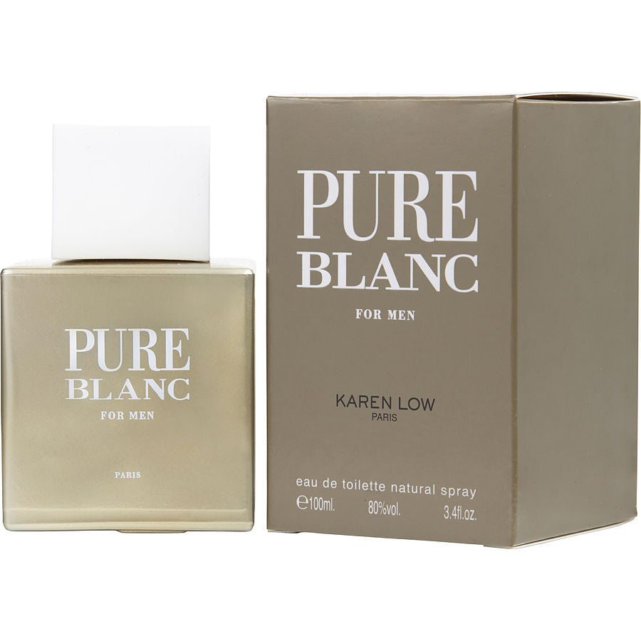 KAREN LOW PURE BLANC by Karen Low (MEN) - EDT SPRAY 3.4 OZ