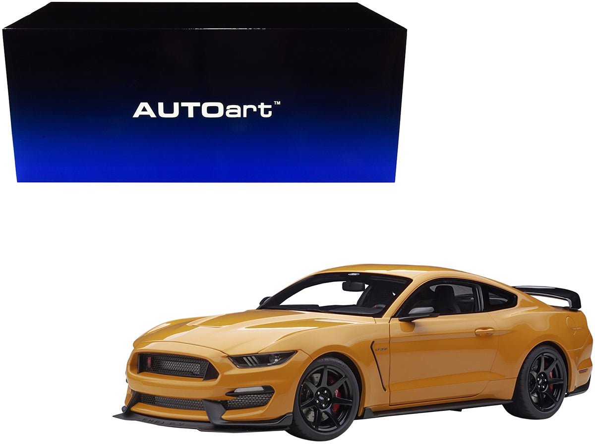 Ford Mustang Shelby GT-350R Orange Fury Metallic Car- Autoart