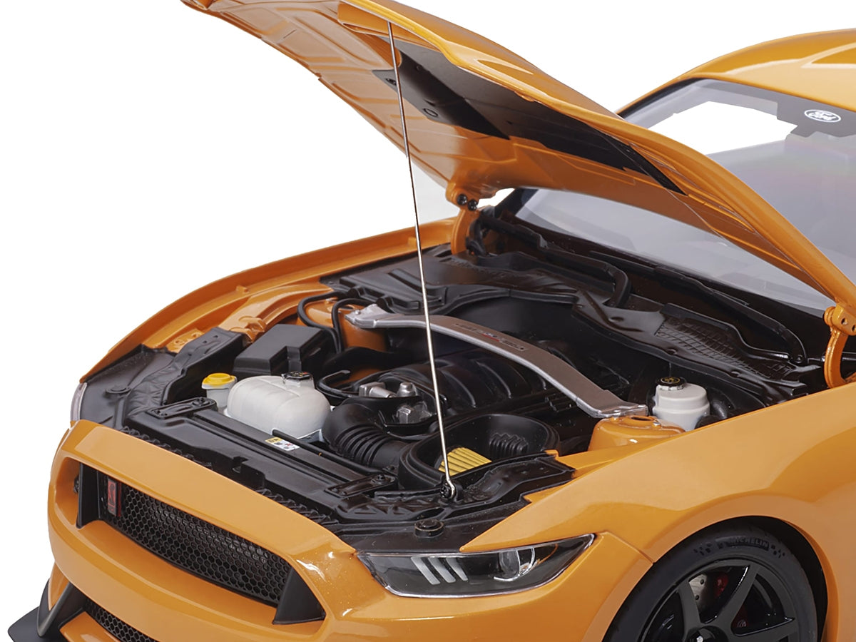 Ford Mustang Shelby GT-350R Orange Fury Metallic Car- Autoart