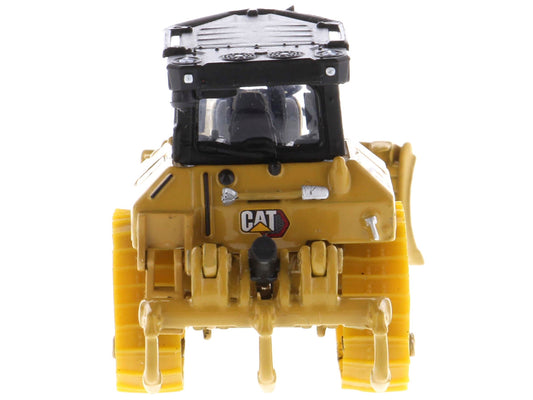 CAT Caterpillar D5 Track-Type Dozer Yellow with Fine Grading Undercarriage and Foldable Blade "High Line Series"- Diecast Masters