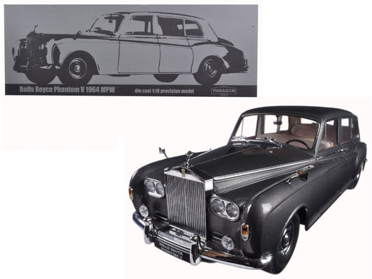 Rolls Royce Phantom V MPW Gunmetal Grey LHD Car (1964)- Paragon