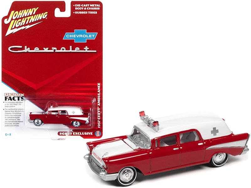 Chevrolet Ambulance Kosmos Car (1957)- Johnny Lightning