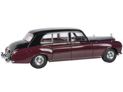 Rolls Royce Phantom V Duotone Royal Garnet Red and Mason's Black Car (1964)- Paragon Models