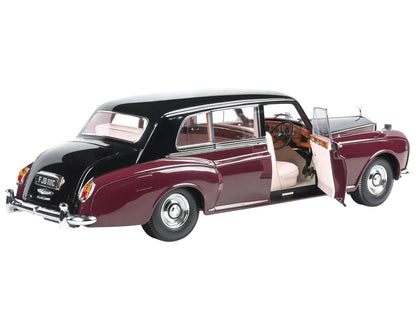 Rolls Royce Phantom V Duotone Royal Garnet Red and Mason's Black Car (1964)- Paragon Models