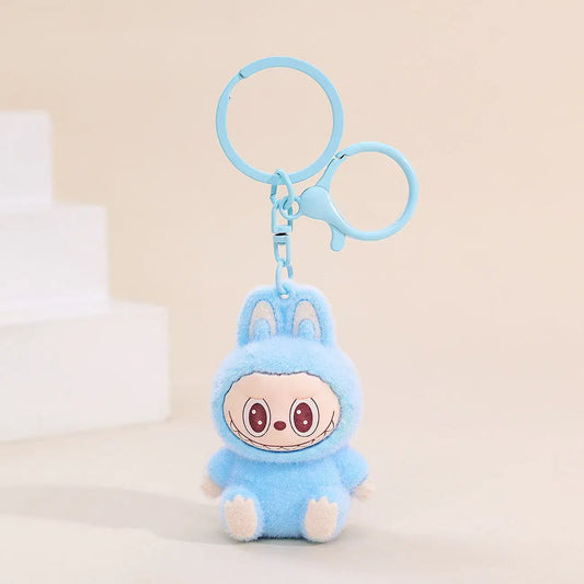 Color: Clear, Ships From: CHINA - New Cute Cartoon Labubu Phone Chain Hanging Rope Keychain Backpack Pendant Shoulder Bag Ornament Gift for Girlfriend