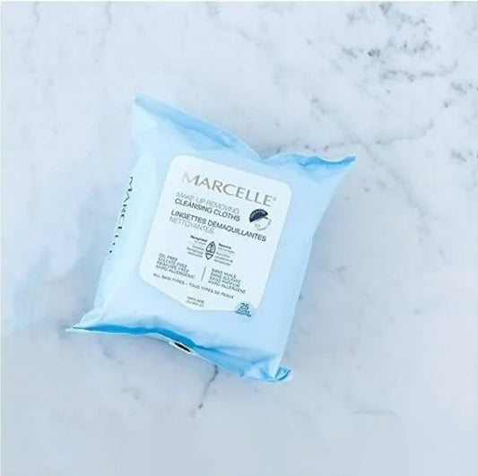 Limgettes démaquillantes nettoyantes- Make-up removing Cleansing Cloths- Marcelle