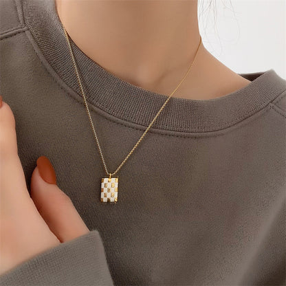Plated 18k Gold Clavicle Chain Stylish Personality