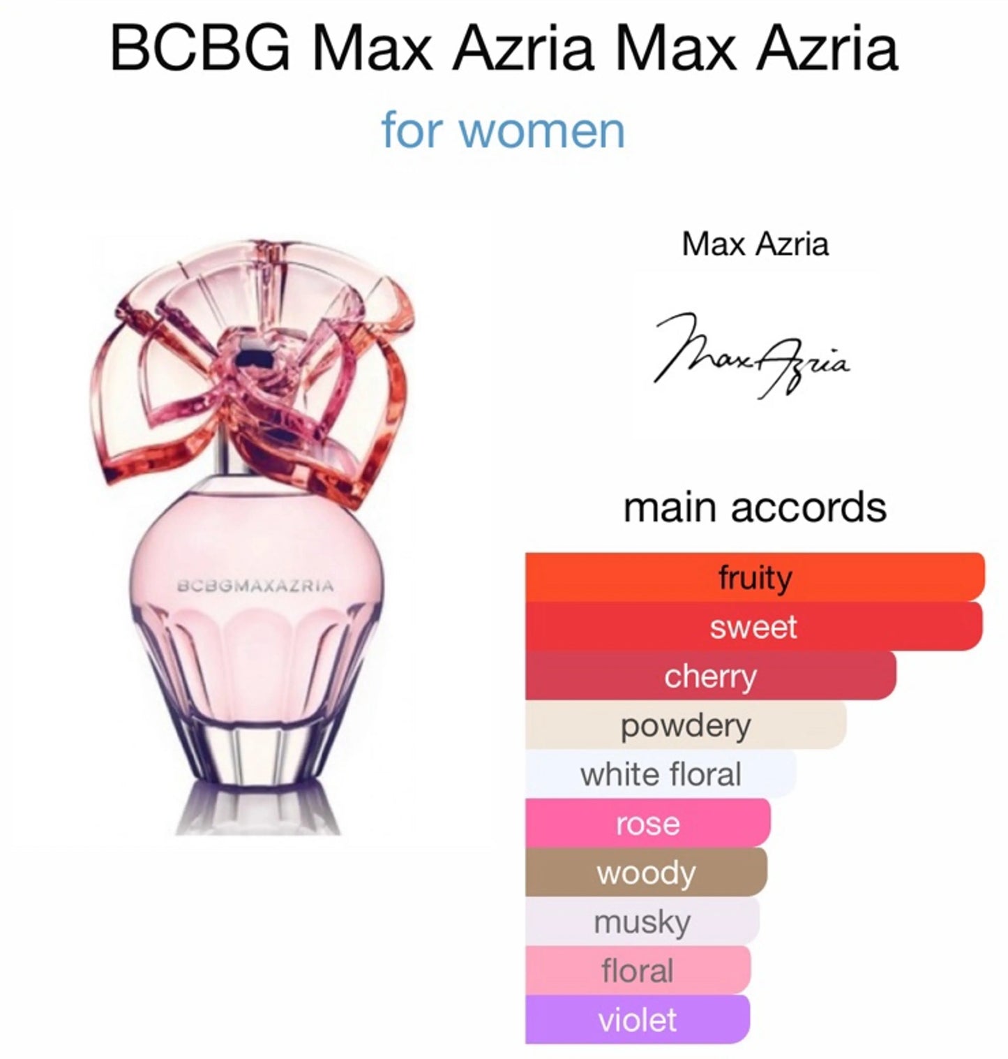 BCBG  Eau De Parfum Spray 3.4 oz- Max Azria (Women)